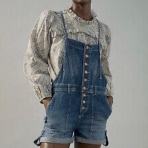 Anthropologie Pilcro overall shorts 25